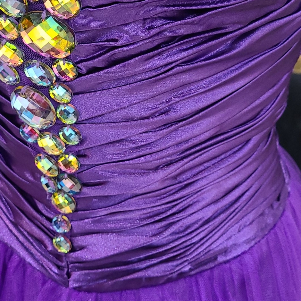 Tulle Prom Dress - Picture 5 of 6